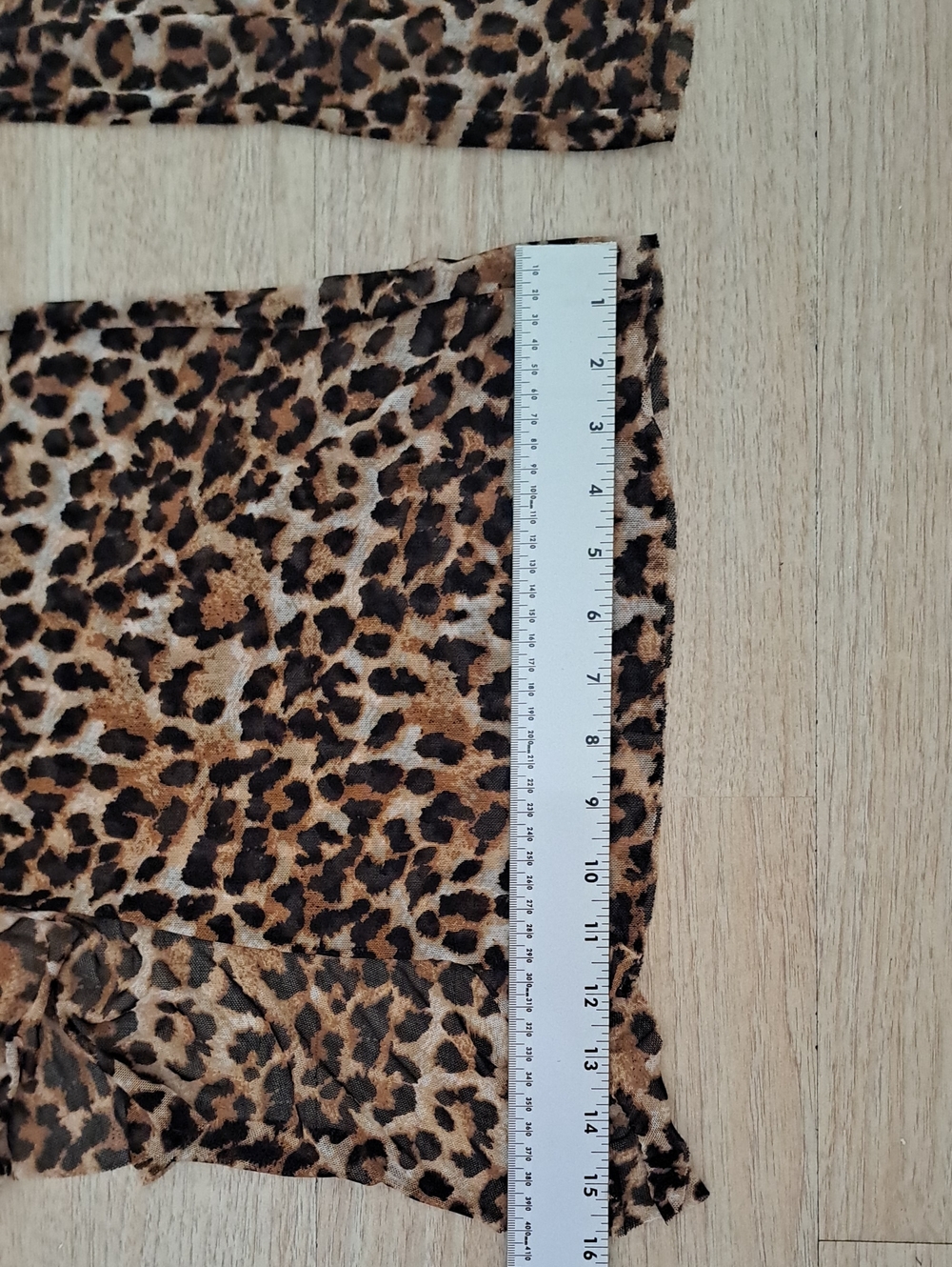 Leopard Print Flared Pants in Brown - Picture 7 of 10